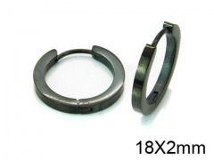 HY Stainless Steel 316L Huggie Hoop Earrings-HY05E1736OR