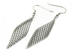 HY Stainless Steel 316L Drops Earrings-HY64E0041HKG