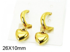 HY Stainless Steel 316L Drops Earrings-HY25E0667NA