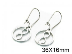 HY Stainless Steel 316L Drops Earrings-HY91E0527MG