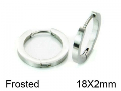 HY Stainless Steel 316L Huggie Hoop Earrings-HY05E1741NC