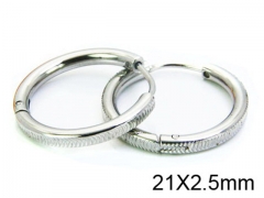 HY Wholesale Stainless Steel 316L Continuous Earrings-HY05E1359HZZ