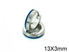 HY Stainless Steel 316L Huggie Hoop Earrings-HY05E1761PF