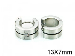 HY Stainless Steel 316L Huggie Hoop Earrings-HY05E1779ML