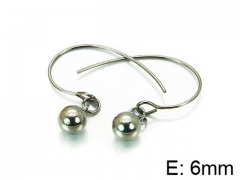 HY Stainless Steel 316L Ball Earrings-HY70E0579HL