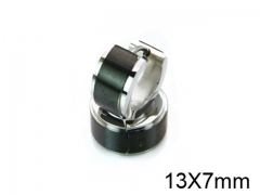 HY Stainless Steel 316L Huggie Hoop Earrings-HY05E1483ML