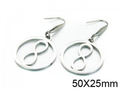 HY Stainless Steel 316L Drops Earrings-HY91E0504OU