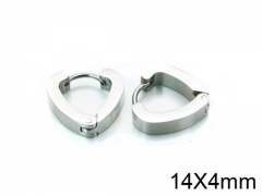 HY Stainless Steel 316L Huggie Hoop Earrings-HY05E1442OL