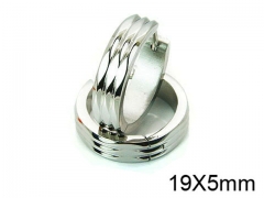 HY Stainless Steel 316L Huggie Hoop Earrings-HY05E1728HXX