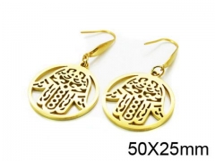 HY Stainless Steel 316L Drops Earrings-HY91E0507HXX