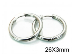 HY Wholesale Stainless Steel 316L Continuous Earrings-HY05E1578PQ