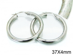 HY Stainless Steel 316L Hollow Hoop Earrings-HY58E1191MQ
