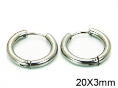HY Wholesale Stainless Steel 316L Continuous Earrings-HY58E0580JE