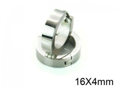 HY Stainless Steel 316L Huggie Hoop Earrings-HY05E1750ML