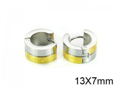 HY Stainless Steel 316L Huggie Hoop Earrings-HY05E1769OL