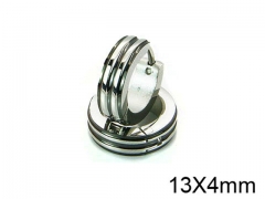 HY Stainless Steel 316L Huggie Hoop Earrings-HY05E1759ML