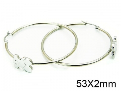 HY Stainless Steel 316L Bear Earrings-HY64E0171NU