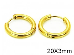 HY Wholesale Stainless Steel 316L Continuous Earrings-HY58E0581JL
