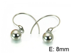 HY Stainless Steel 316L Ball Earrings-HY70E0583HL