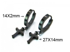 HY Stainless Steel 316L Drops Earrings-HY05E1382HDD