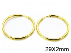 HY Wholesale Stainless Steel 316L Continuous Earrings-HY05E1418HJS