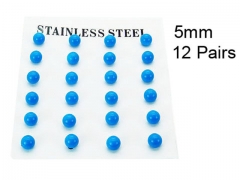 HY Stainless Steel 316L Ball Earrings-HY70E0515HJZ