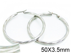 HY Stainless Steel 316L Hollow Hoop Earrings-HY58E1033JL