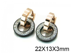 HY Stainless Steel 316L Drops Earrings-HY05E1689IEE