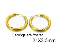 HY Wholesale Stainless Steel 316L Continuous Earrings-HY05E1426HHF