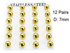 HY Stainless Steel 316L Ball Earrings-HY21E0003HIW