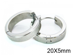 HY Stainless Steel 316L Huggie Hoop Earrings-HY05E1339HZZ