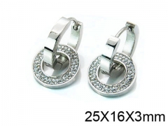 HY Stainless Steel 316L Drops Earrings-HY05E1680HOV