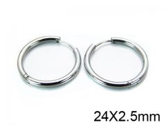 HY Wholesale Stainless Steel 316L Continuous Earrings-HY05E1411HBB