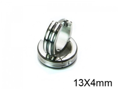 HY Stainless Steel 316L Huggie Hoop Earrings-HY05E1507MLD