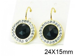 HY Stainless Steel 316L Drops Earrings-HY67E0145MF