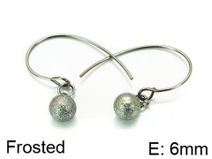 HY Stainless Steel 316L Ball Earrings-HY70E0587IX