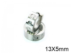 HY Stainless Steel 316L Huggie Hoop Earrings-HY05E1496NZ