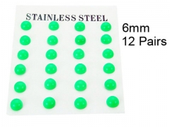 HY Stainless Steel 316L Ball Earrings-HY70E0573HJX