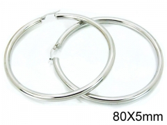 HY Stainless Steel 316L Hollow Hoop Earrings-HY58E1172PQ