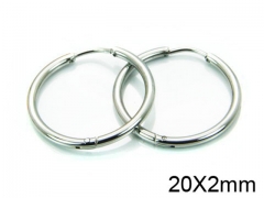 HY Wholesale Stainless Steel 316L Continuous Earrings-HY05E1548PQ