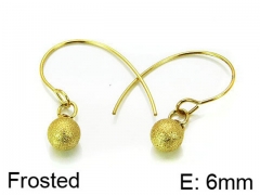 HY Stainless Steel 316L Ball Earrings-HY70E0588IL