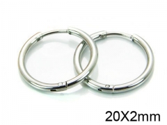 HY Wholesale Stainless Steel 316L Continuous Earrings-HY05E1551OL