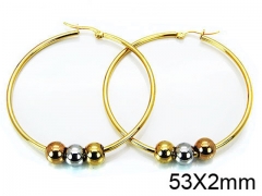 HY Stainless Steel 316L Ball Earrings-HY58E0225KV