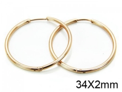 HY Wholesale Stainless Steel 316L Continuous Earrings-HY05E1537HIV