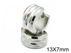 HY Stainless Steel 316L Huggie Hoop Earrings-HY05E0784L5