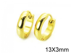 HY Stainless Steel 316L Huggie Hoop Earrings-HY58E0934IL