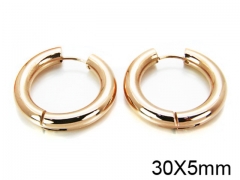 HY Wholesale Stainless Steel 316L Continuous Earrings-HY05E1393HKE