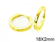 HY Stainless Steel 316L Huggie Hoop Earrings-HY05E1743OA