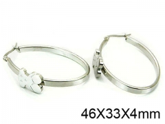 HY Stainless Steel 316L Bear Earrings-HY64E0168OW