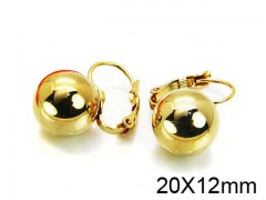 HY Stainless Steel 316L Ball Earrings-HY58E0761IJ